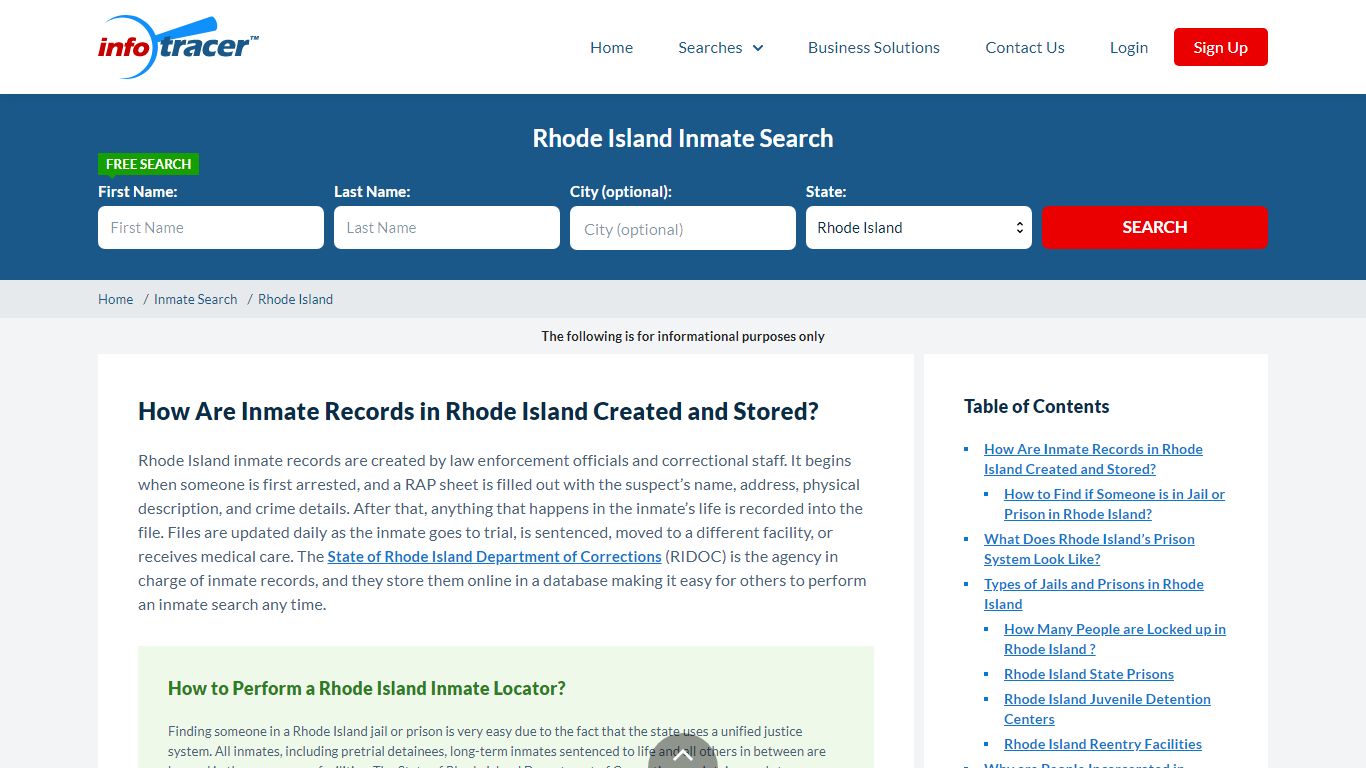 Rhode Island (RI) Inmate Search, Lookup, And Mugshots ...